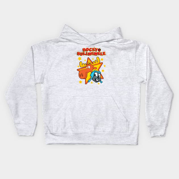 moose American animated television series Kids Hoodie by Travis Brown